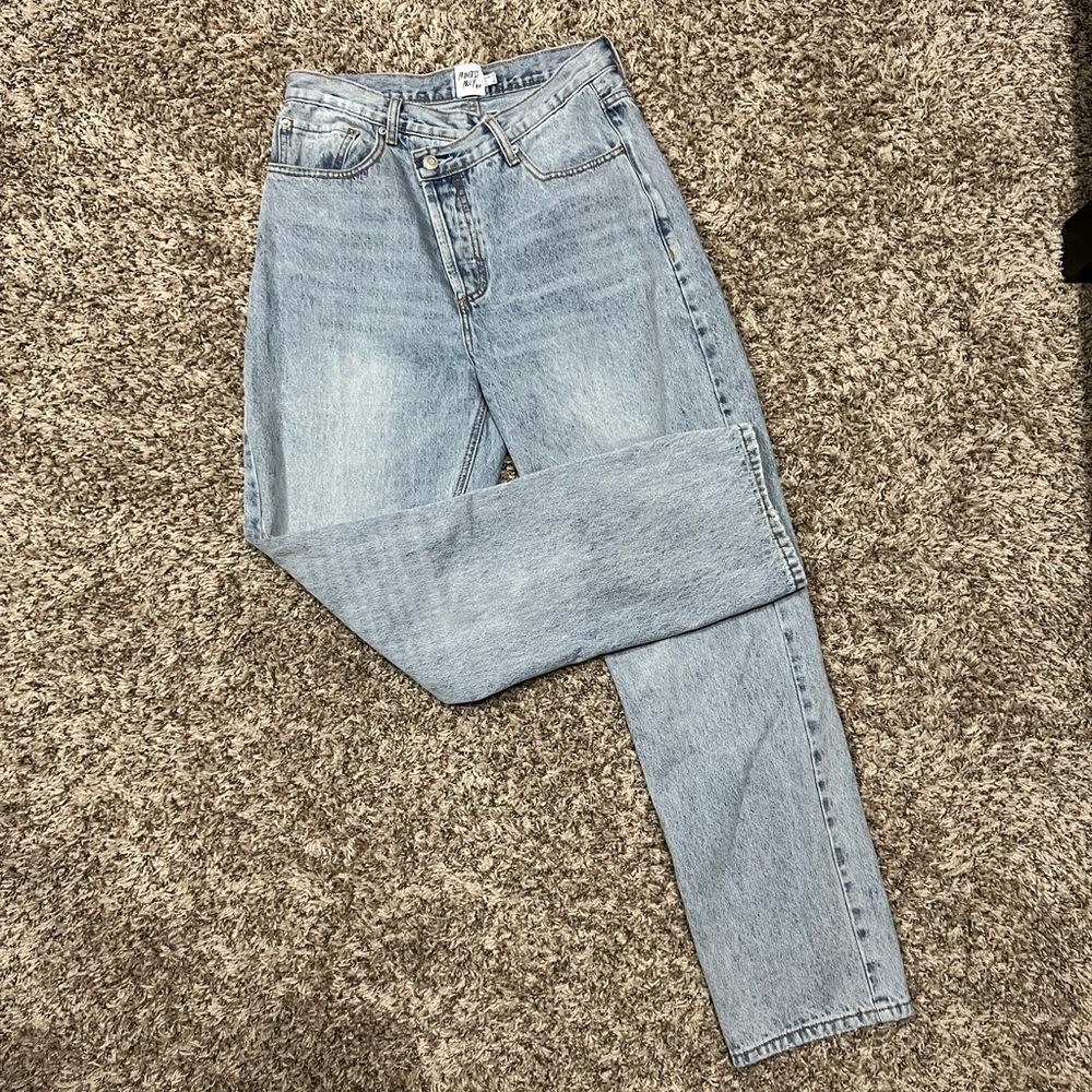 Princess Polly Crossover Jeans